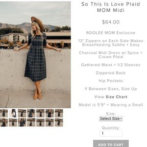 Roolee Charcoal Dress